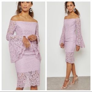 Bardot Solange Lace dress size 6 NWT